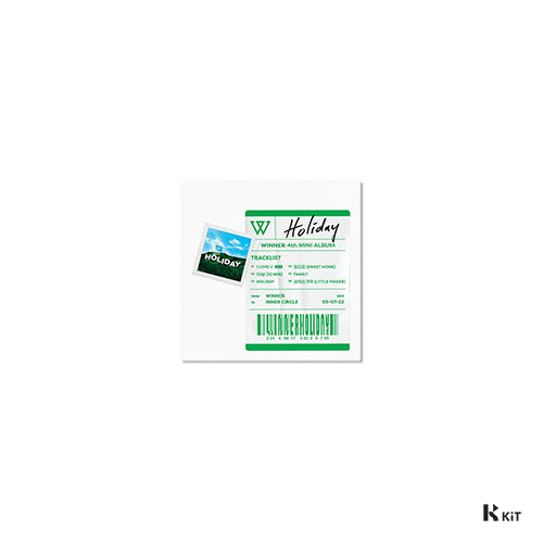 WINNER 4th MINI ALBUM - HOLIDAY (KiT ALBUM)