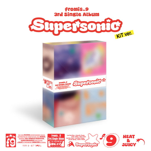 fromis_9 3rd Single Album 'Supersonic' KiT ver.