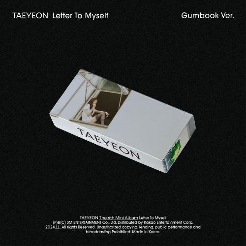 TAEYEON 6th Mini Album [Letter To Myself] (Gumbook Ver.)(NFC Album)