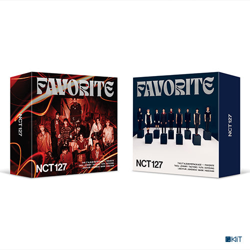 NCT 127 - The 3rd Album Repackage [Favorite] (Kit album) (Random Ver.)