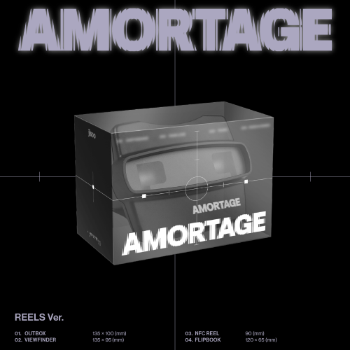 JISOO Mini Album [AMORTAGE] REELS Ver. (NFC Album)