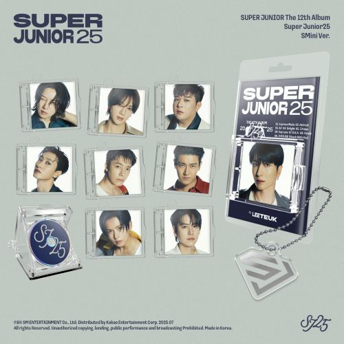 SUPER JUNIOR 슈퍼주니어 12th Album [Super Junior25] (SMini Ver.)(NFC Album)