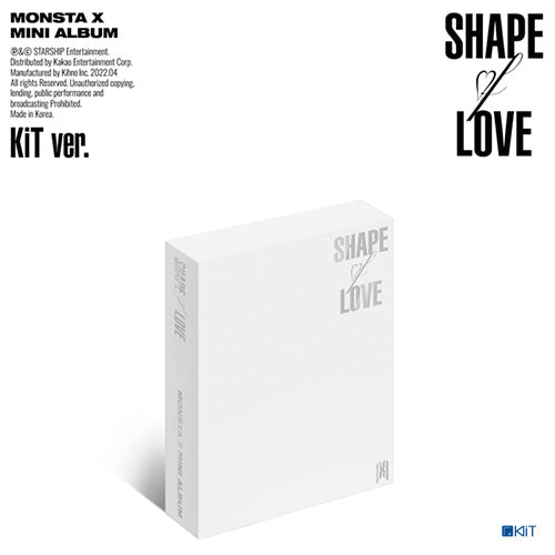MONSTA X - Mini Album 11th [SHAPE of LOVE] KiT Album