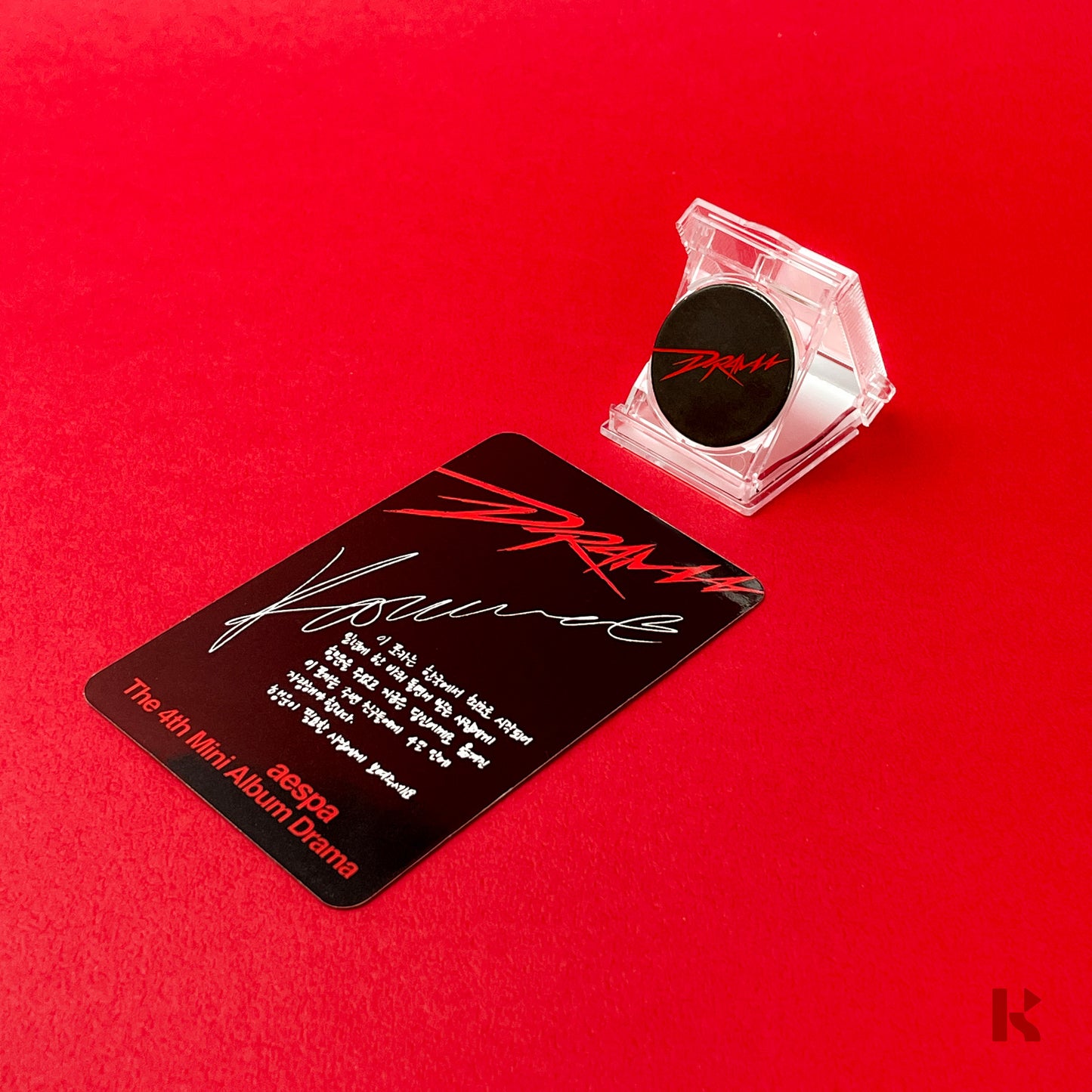 aespa 4th Mini [Drama] (SMini Ver.)(NFC Album)(Random)