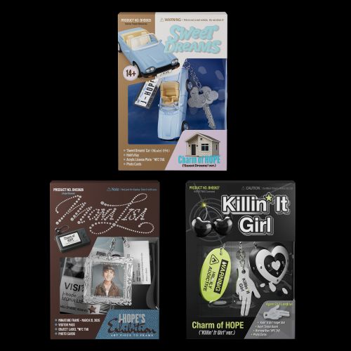J-HOPE 제이홉 [Charm of HOPE] (‘Sweet Dreams' ver.)(‘MONA LISA' ver.)(‘Killin’ It Girl' ver.) (NFC Album)(SET)
