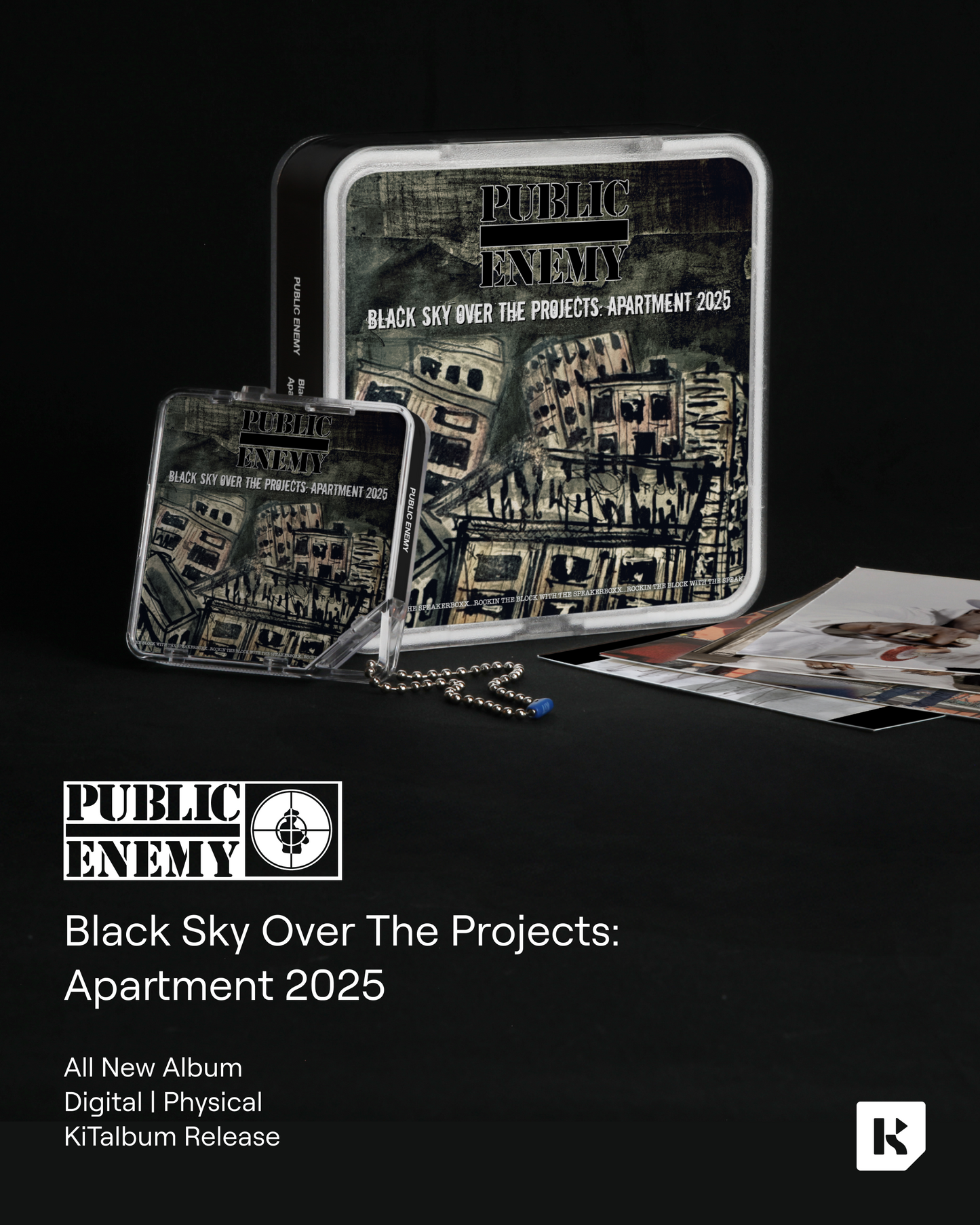 Public Enemy - Black Sky Over The Projects: Apartment 2025 - KiTalbum.