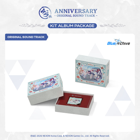 Blue Archive 블루 아카이브 The 4.5th anniversary OST [KIT Album Package] (KiTAlbum)