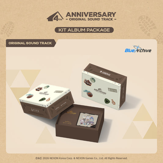 Blue Archive 블루 아카이브 The 4th anniversary OST [KIT Album Package] (KiTAlbum)