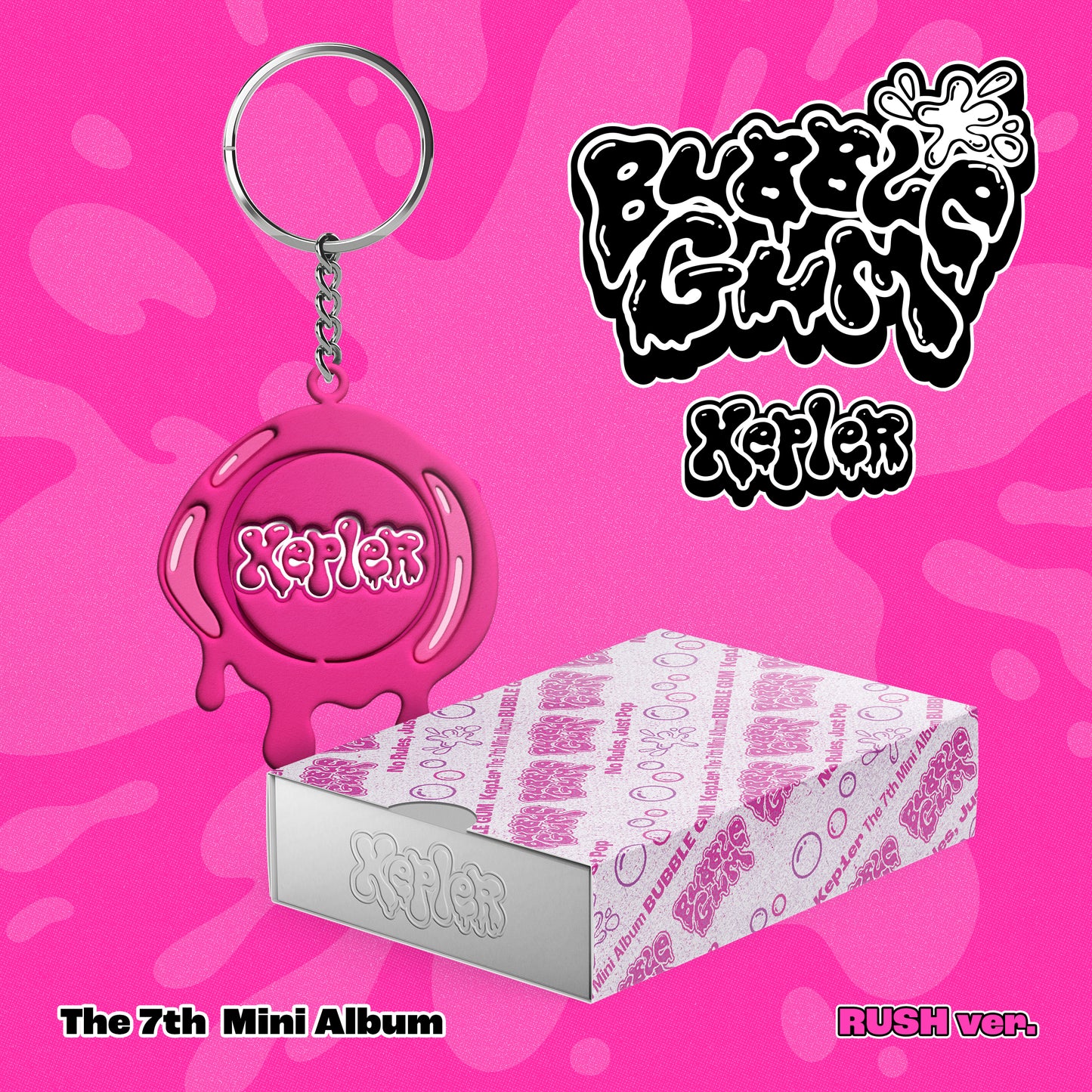 Kep1er 케플러 7th Mini Album [BUBBLE GUM] (RUSH ver.)(NFC Album)