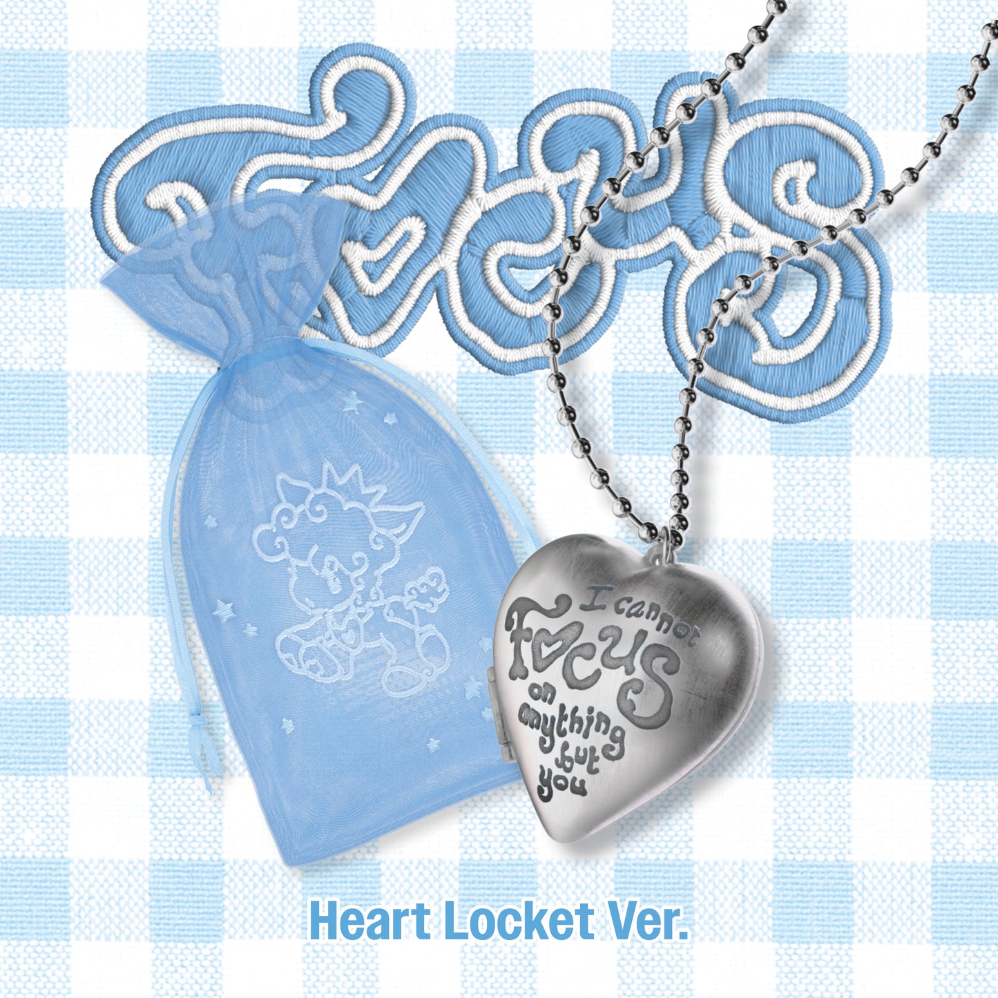 Hearts2Hearts 하츠투하츠 1st Mini Album [FOCUS] (Heart Locket Ver.)(NFC Album)