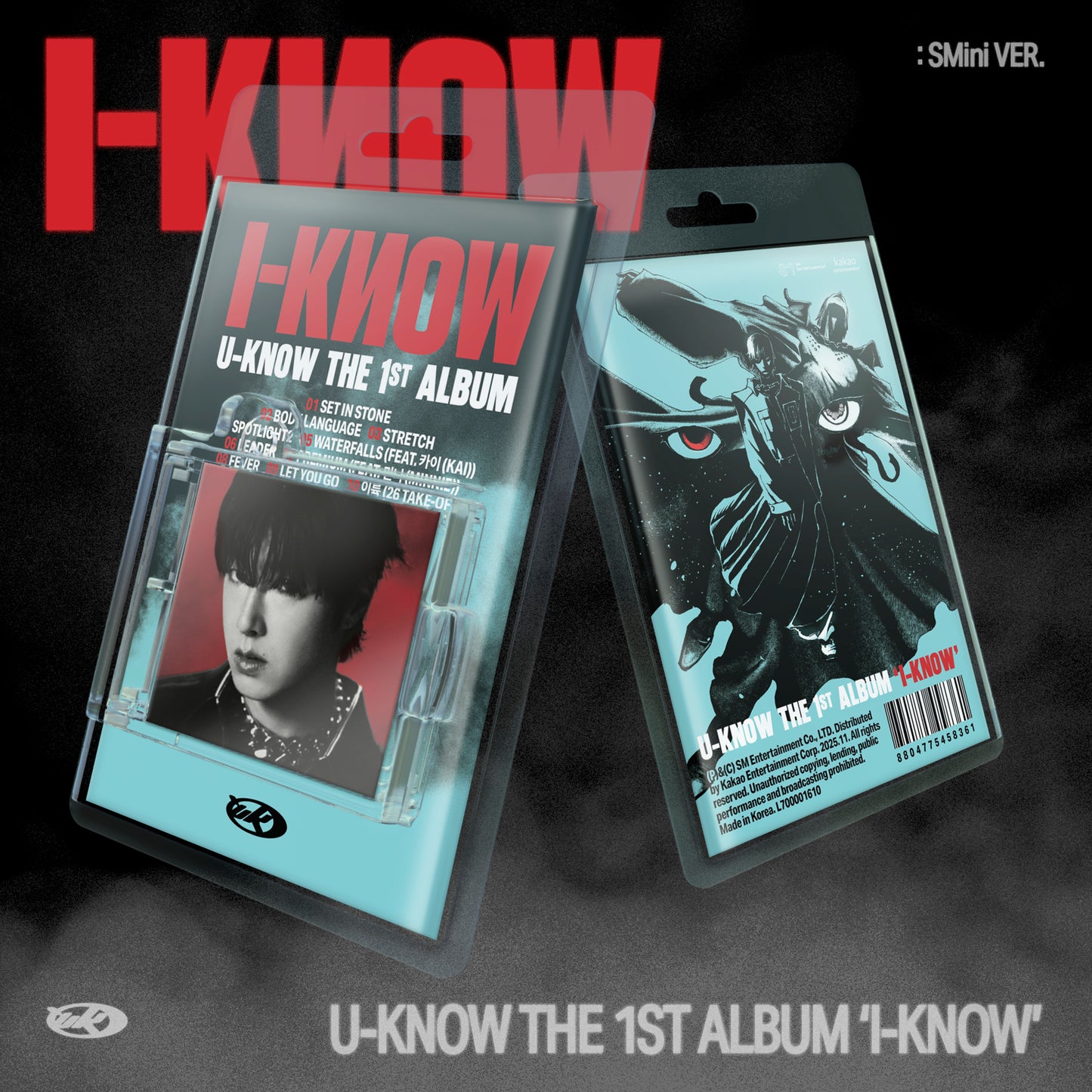 유노윤호 U-Know 1st Album [I-KNOW] (SMini Ver.)(NFC Album)(Random)