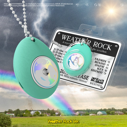 SHINEE 샤이니 6th Mini Album [Atmos] (Weather Rock Ver.)(NFC Album)