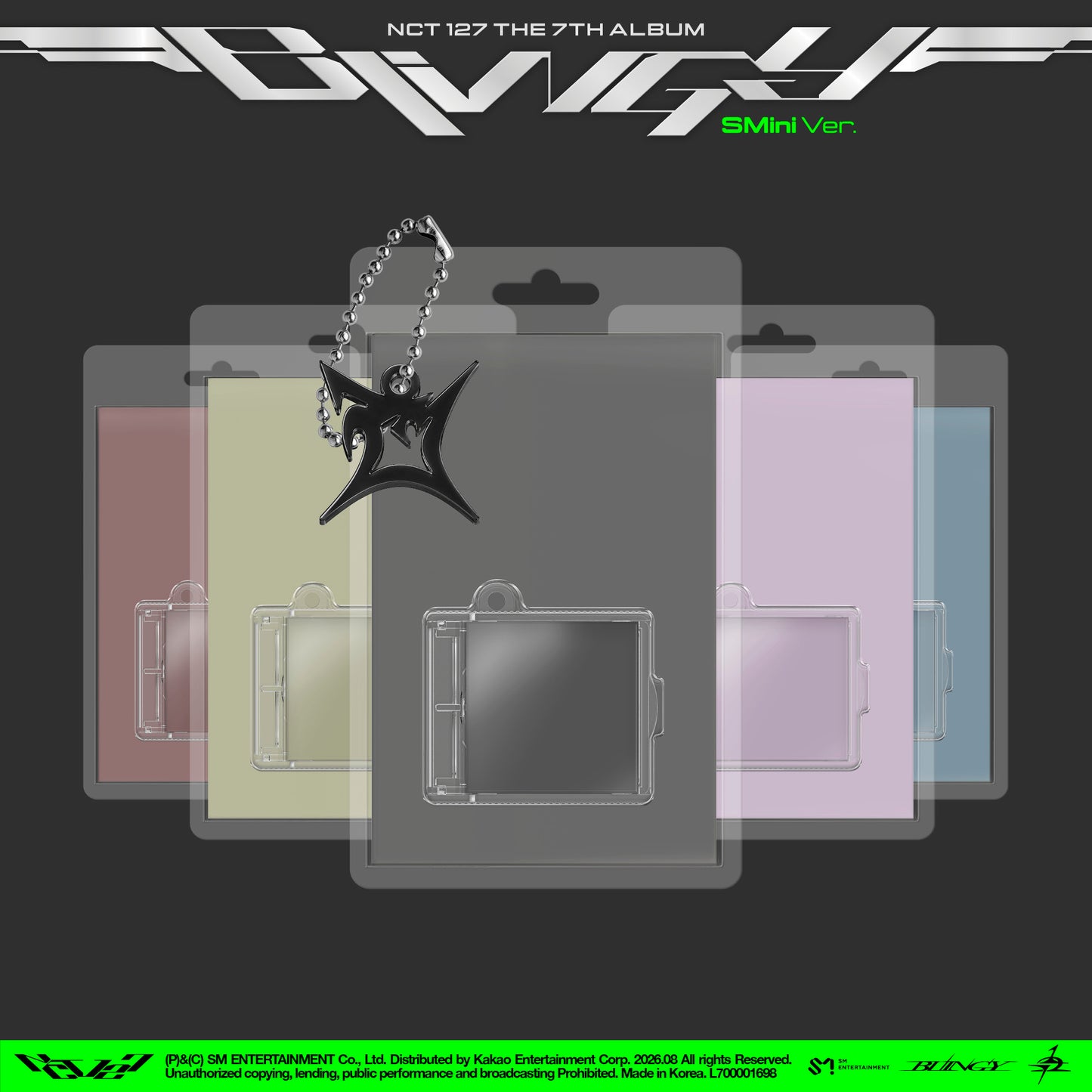 NCT 127 엔시티 127 7th Album [BLINGY](SMini Ver.)(NFC Album)(Set)