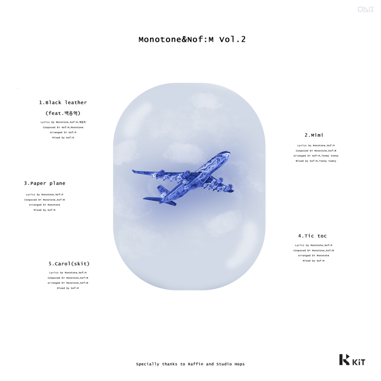 모노톤(Monotone) - Monotone&Nof:M Vol.2 - KiTalbum