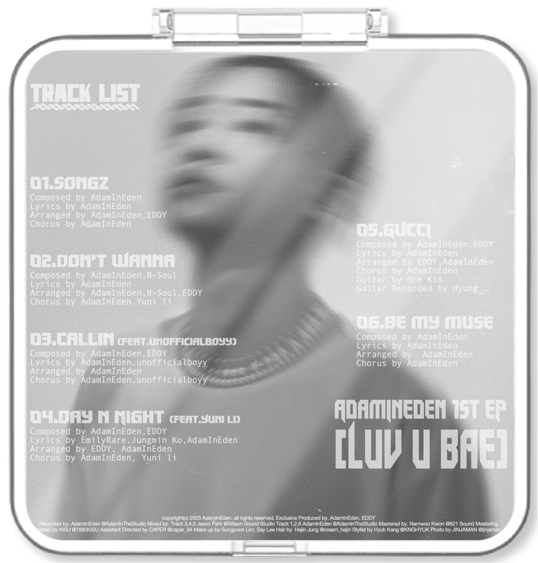 AdamInEden(애덤인이든) - Luv u Bae - KiTalbum