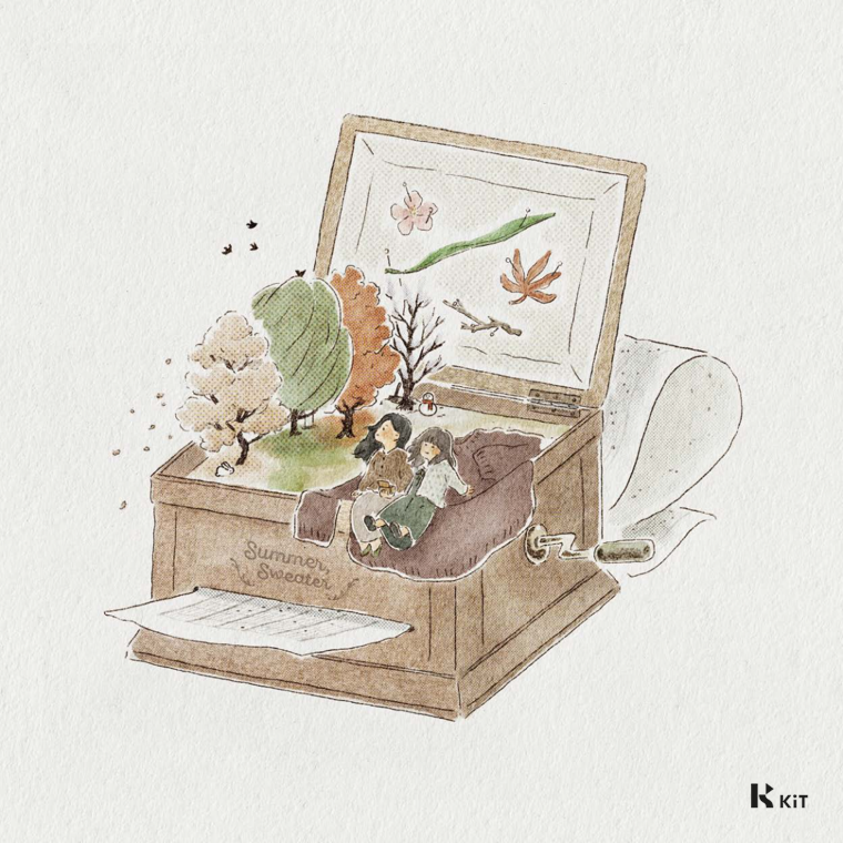 여름스웨터 - 여름, 스웨터 - KiTalbum
