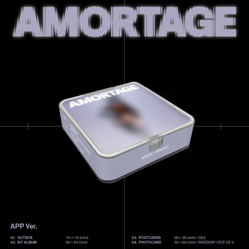 JISOO Mini Album [AMORTAGE] KiT Ver.
