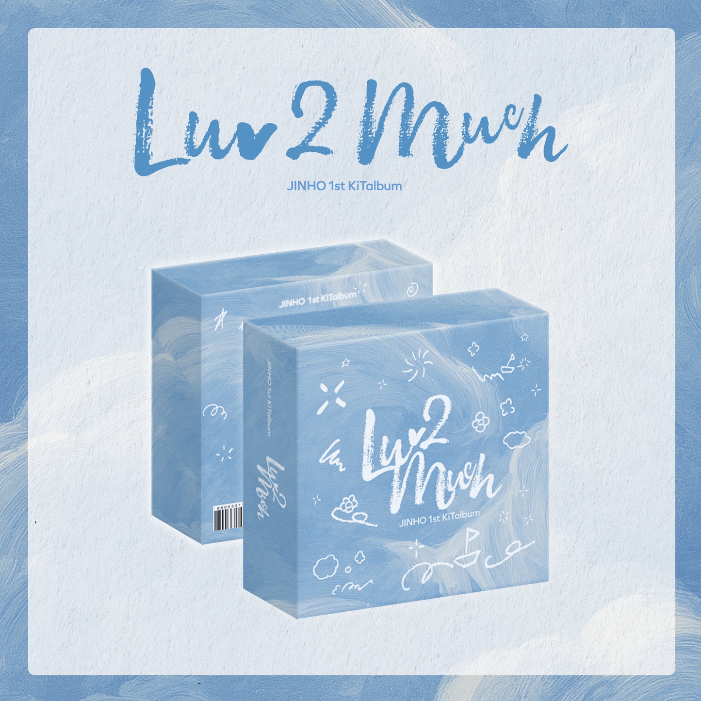 JINHO 진호 1st KiTalbum ‘Luv 2 Much’