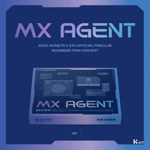 2022 MONSTA X 6TH OFFICIAL FANCLUB MONBEBE FAN-CONCERT 'MX AGENT' KIT