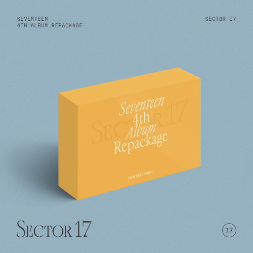 SEVENTEEN 4th Album Repackage 'SECTOR 17' KiT Album (Renewal)