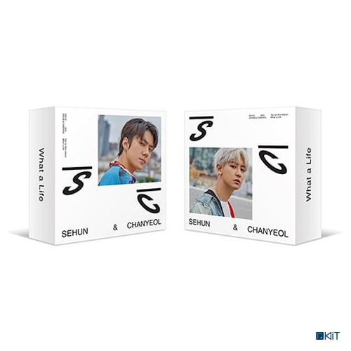 EXO-SC -  What a life  1st mini Album [2 Ver. random] KiT Album