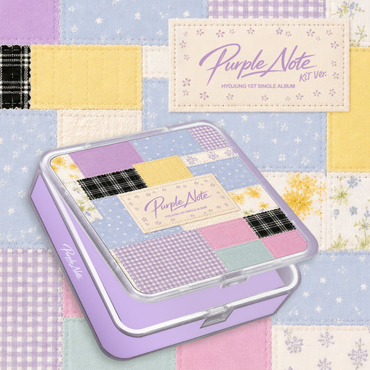 HYOJUNG 효정 (OH MY GIRL) / 1st Single Album [Purple Note] (KiT Ver.)